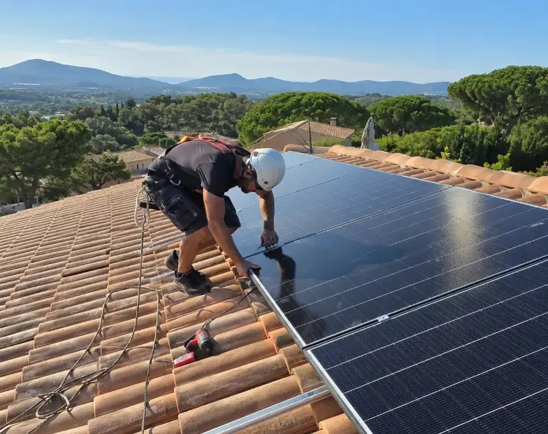 Installateur panneaux solaires Plazac — pose photovoltaïque sur toiture