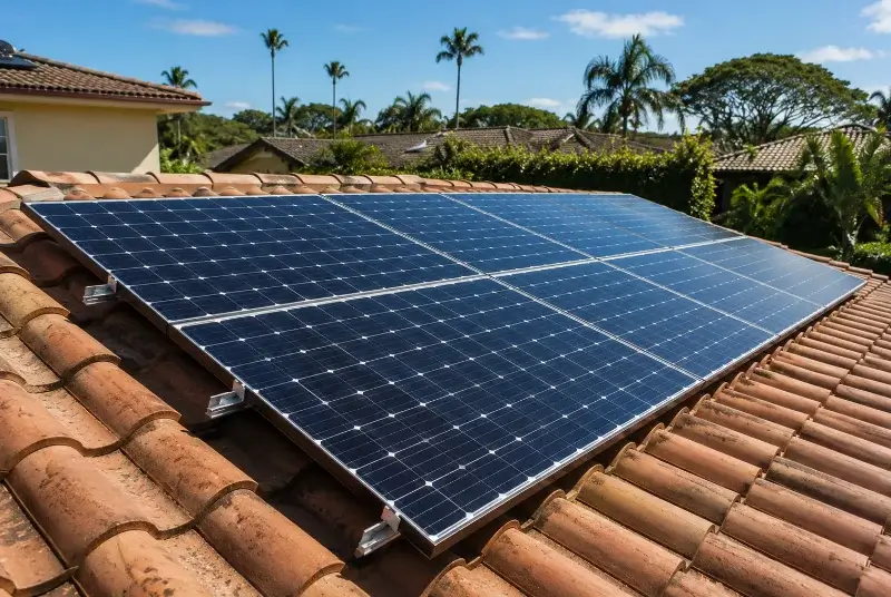 Installation de panneaux solaires à Plazac